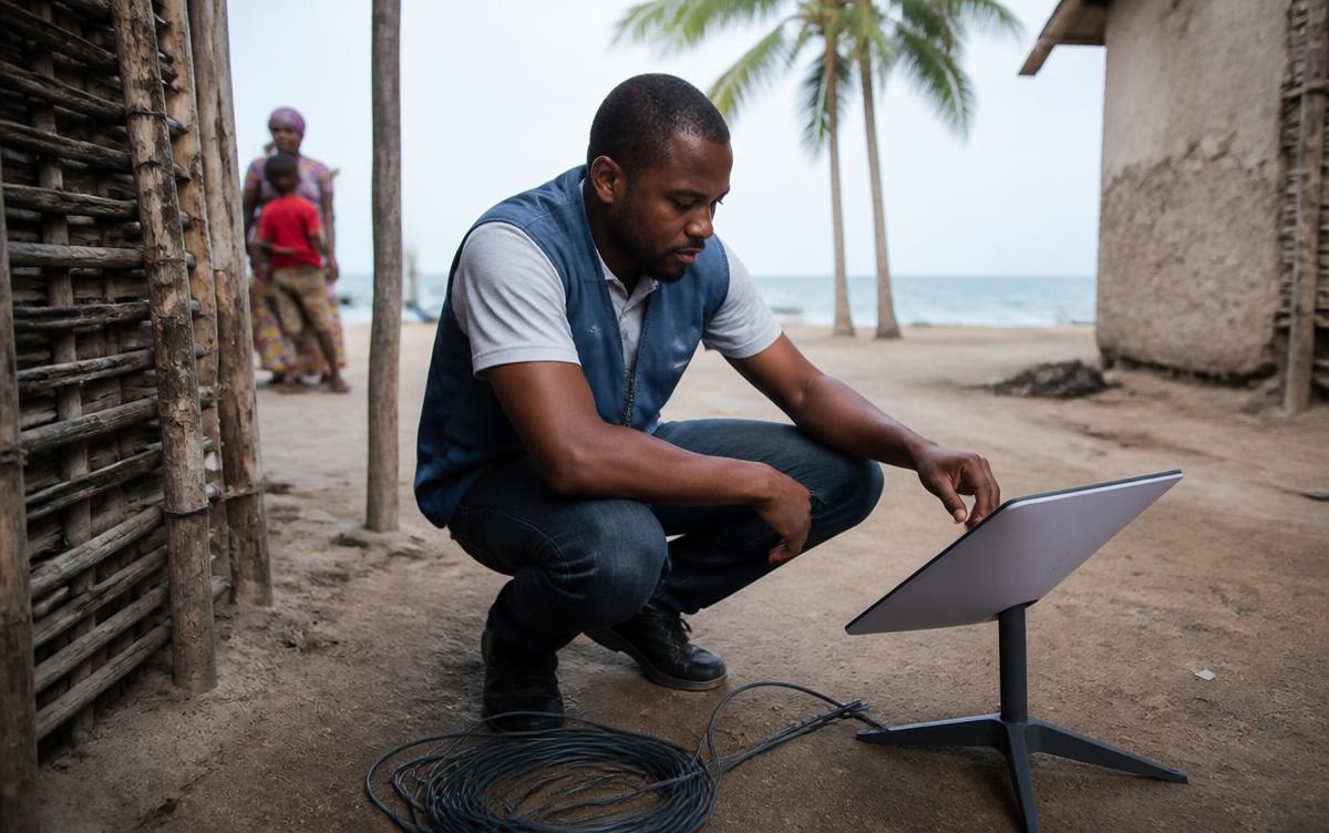Conectividade e internet em Cabo Delgado, Moçambique