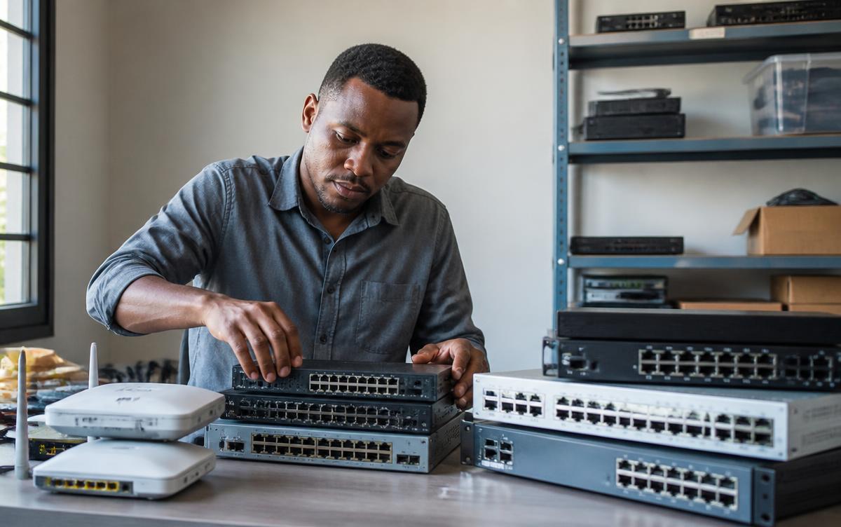 Equipamentos de rede em Moçambique — Internet de Moçambique